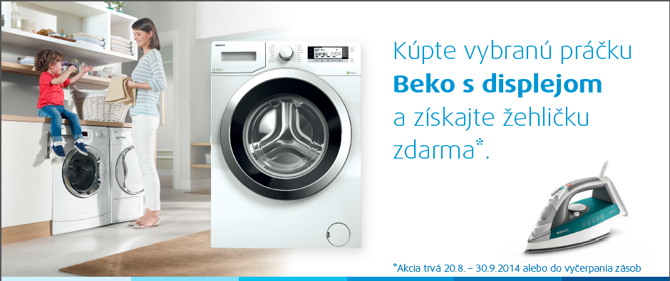 BEKO - žehlička zdarma BEKO - žehlička zdarma
